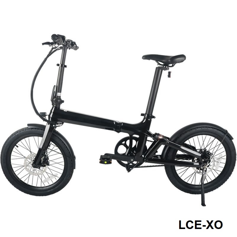 Bicicletta elettrica pieghevole in carbonio LCE-XO
        