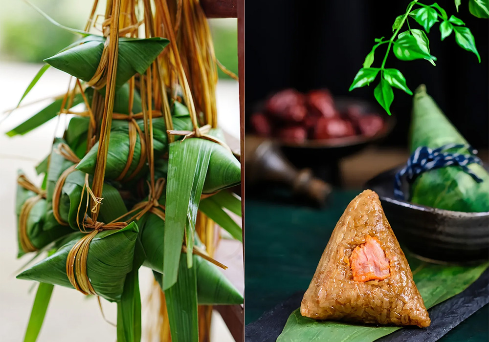 zongzi - budino di riso cinese