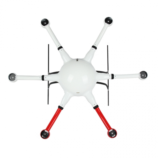 calotta drone in fibra di carbonio