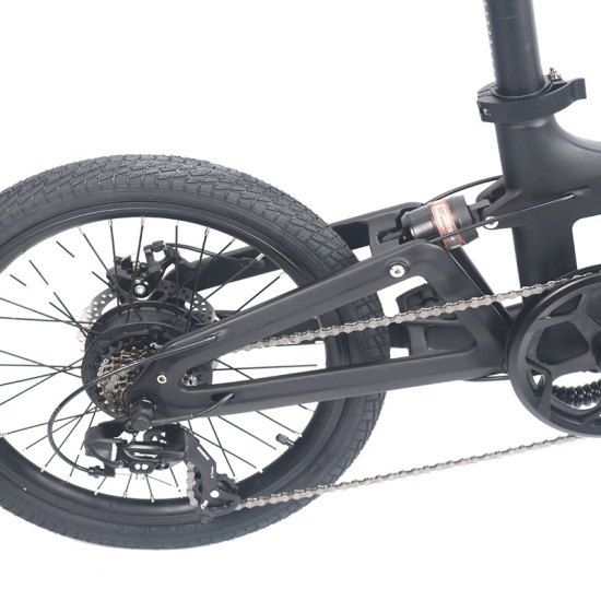 Carbon foldable electric bike LCE-XO