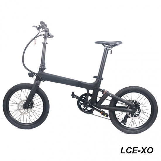 bici elettrica pieghevole in carbonio LCE-XO 