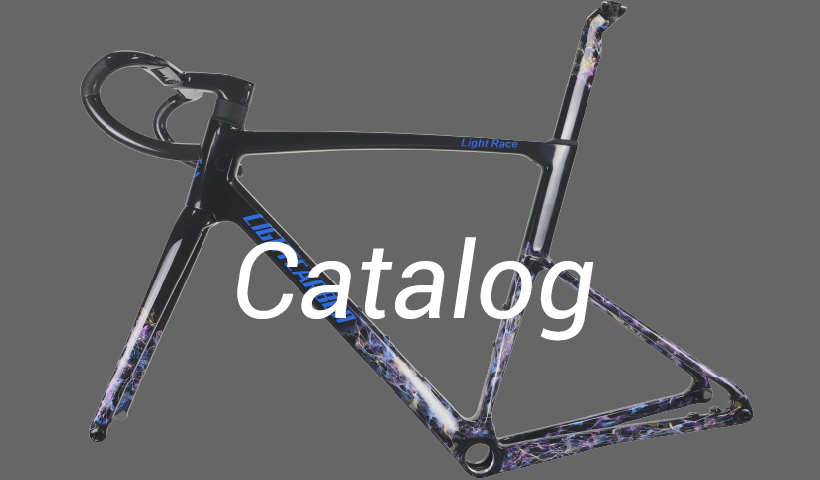 Catalogo elettronico di telai per bici e ruote in carbonio LightCarbon