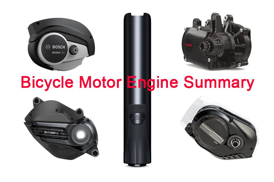 Riepilogo motore motore telaio e-bike